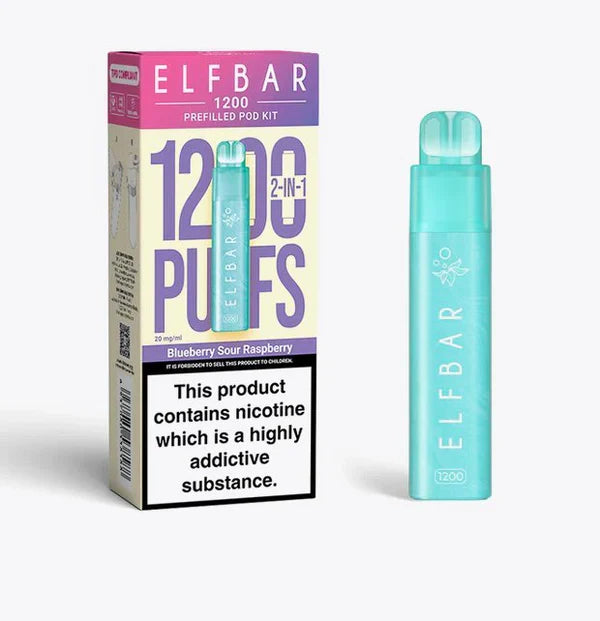 Elf Bar 1200 2-in-1 Prefilled Pod Kit [Box of 5]