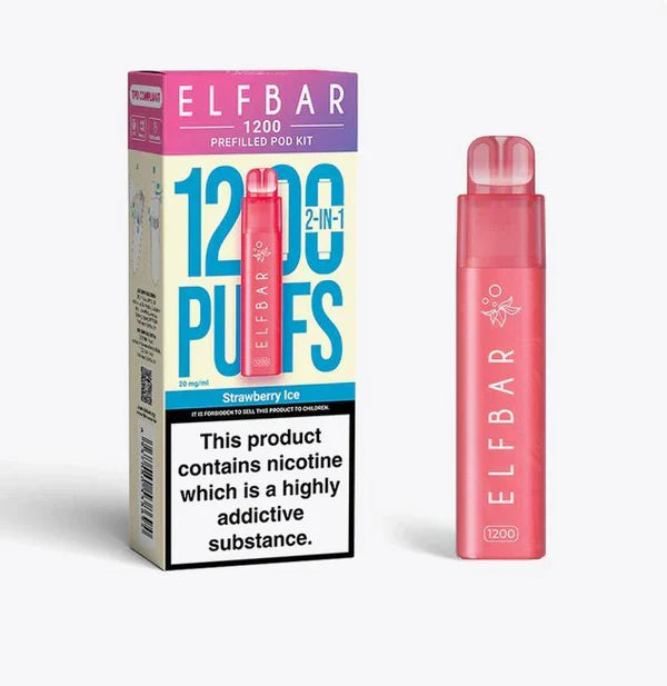 Elf Bar 1200 2-in-1 Prefilled Pod Kit [Box of 5]