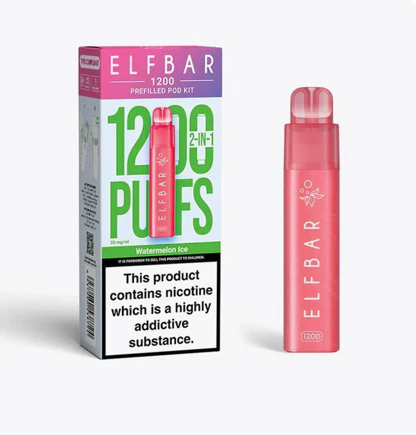 Elf Bar 1200 2-in-1 Prefilled Pod Kit [Box of 5]