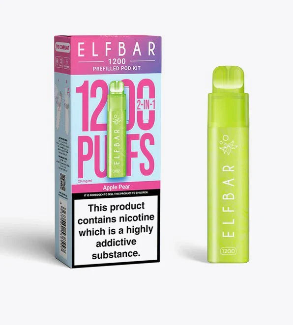Elf Bar 1200 2-in-1 Prefilled Pod Kit [Box of 5]