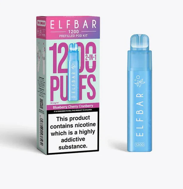 Elf Bar 1200 2-in-1 Prefilled Pod Kit [Box of 5]