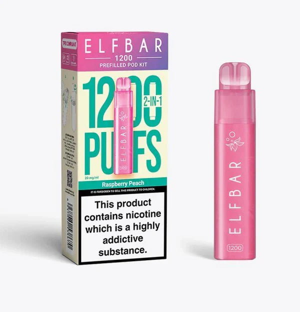 Elf Bar 1200 2-in-1 Prefilled Pod Kit [Box of 5]