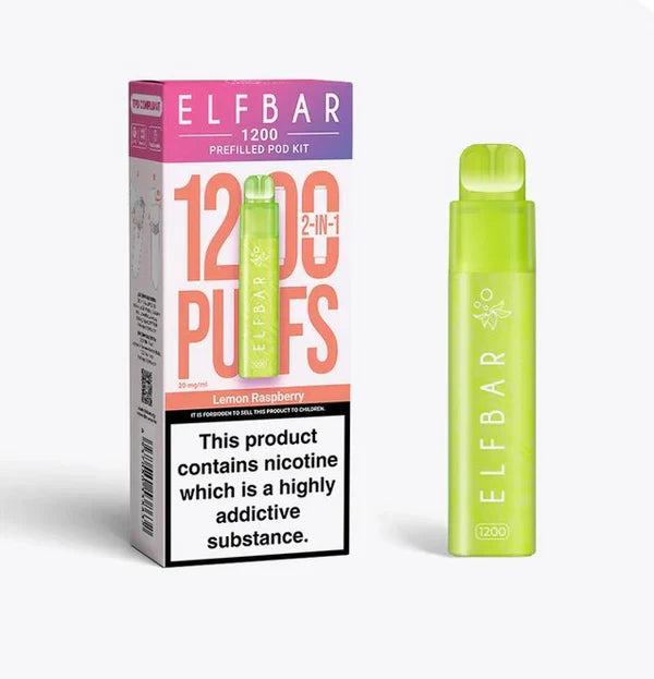 Elf Bar 1200 2-in-1 Prefilled Pod Kit [Box of 5]