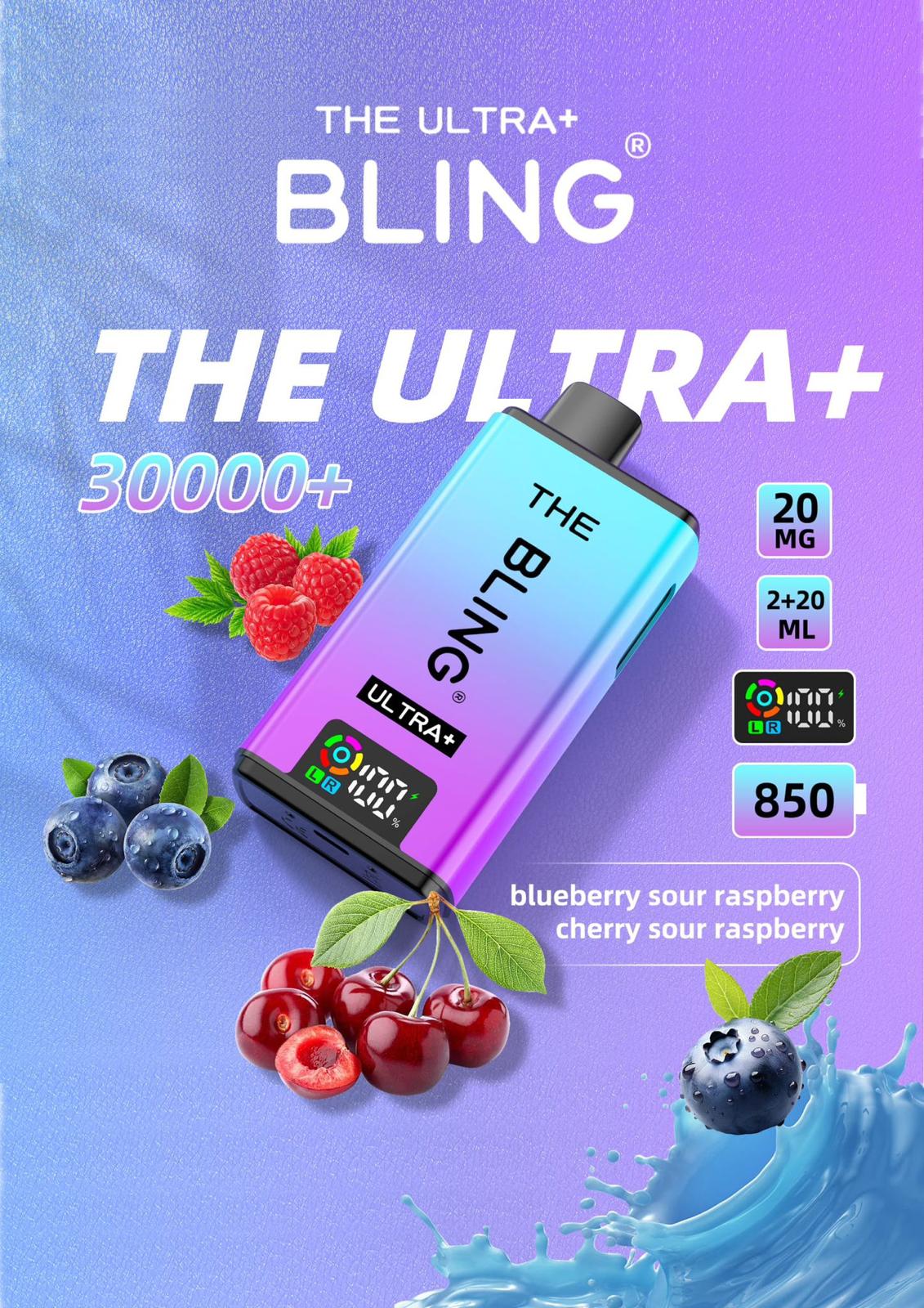 BLING ULTRA+ 30K Pod Kit [Box of 5]