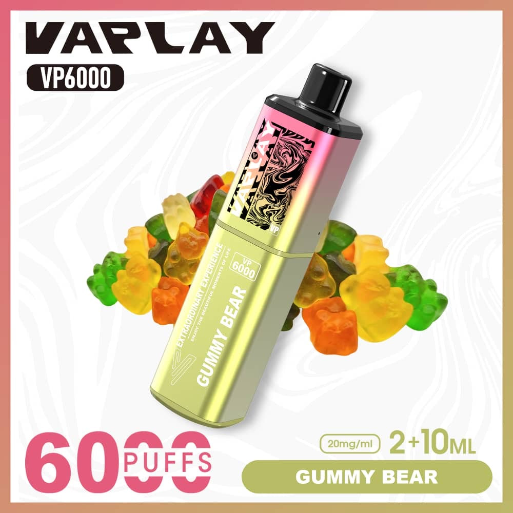 VAPLAY  VP6000  Pre Filled Pod Kit  [Box of 5]