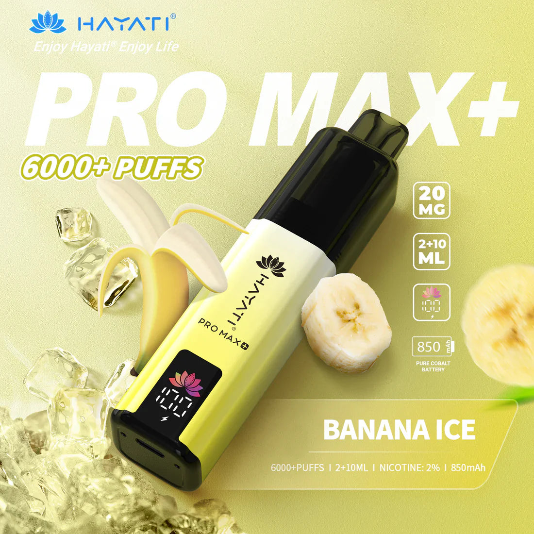 Hayati Pro Max Plus 6000 Puffs Disposable Vapes [Box of 5]