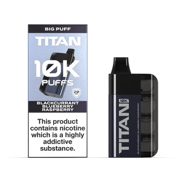 Titan 10K Disposable Vape Kit [Box of 5]