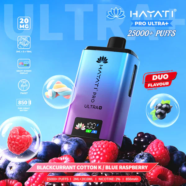 Hayati Pro Ultra Plus 25K Puff Vape [Box of 5]
