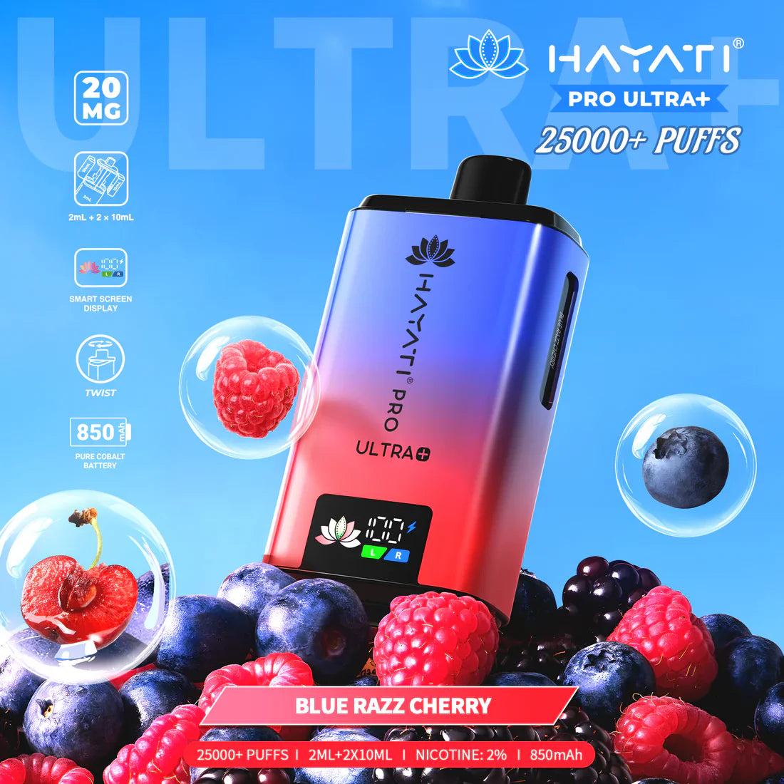 Hayati Pro Ultra Plus 25K Puff Vape [Box of 5]