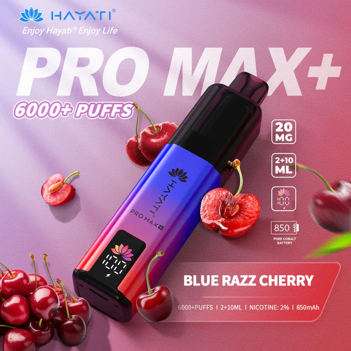 Hayati Pro Max Plus 6000 Puffs Disposable Vapes [Box of 5]