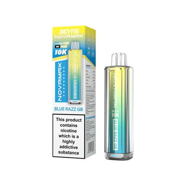 Juicy Pod Novamax 10K Prefilled Pod Vape Kit [Box of 5]