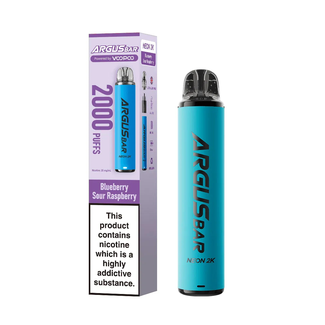 ARGUSBAR NEON 2K Puff Legal Vape [Box of 10]