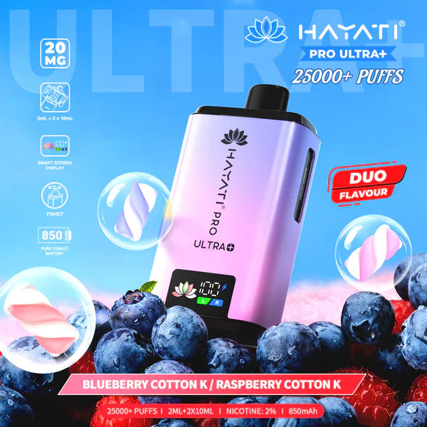 Hayati Pro Ultra Plus 25K Puff Vape [Box of 5]