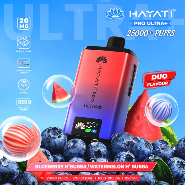Hayati Pro Ultra Plus 25K Puff Vape [Box of 5]