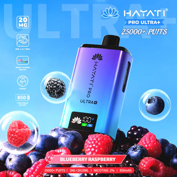 Hayati Pro Ultra Plus 25K Puff Vape [Box of 5]
