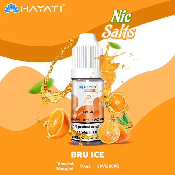 Hayati Pro Max Nic Salts – 10mg/ml [Box of 10]