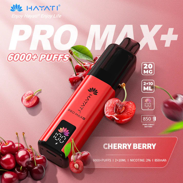 Hayati Pro Max Plus 6000 Puffs Disposable Vapes [Box of 5]