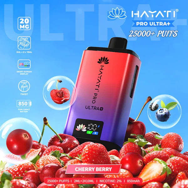 Hayati Pro Ultra Plus 25K Puff Vape [Box of 5]