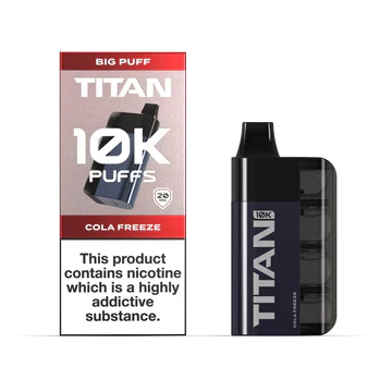 Titan 10K Disposable Vape Kit [Box of 5]