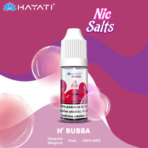 Hayati Pro Max Nic Salts – 10mg/ml [Box of 10]