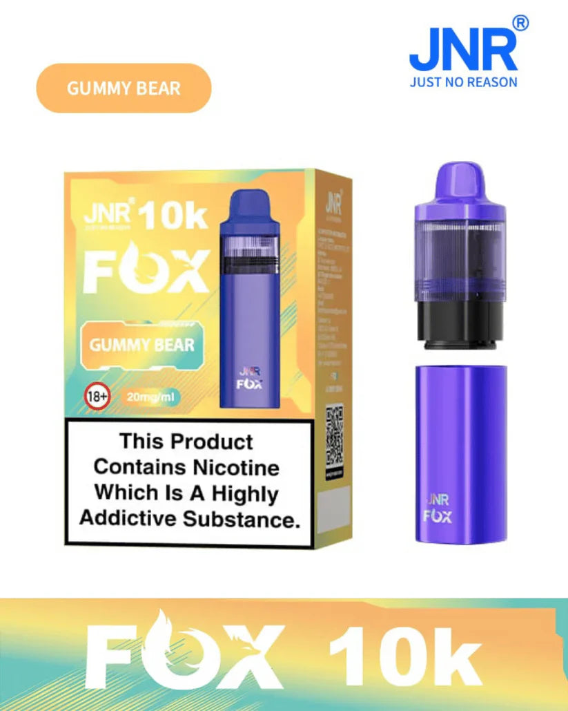JNR Fox 10K Vape Kit [Box of 5]