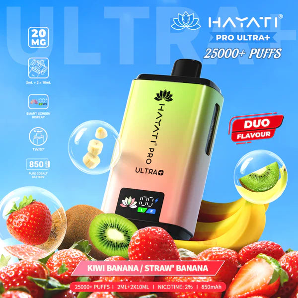 Hayati Pro Ultra Plus 25K Puff Vape [Box of 5]