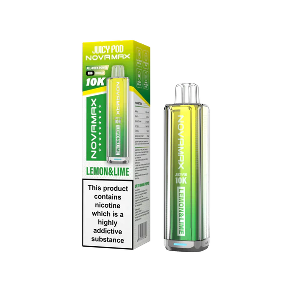 Juicy Pod Novamax 10K Prefilled Pod Vape Kit [Box of 5]