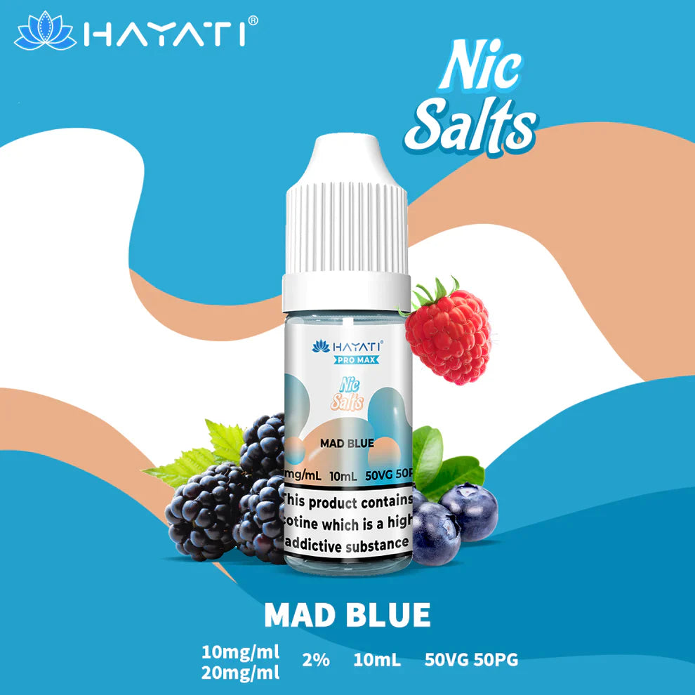 Hayati Pro Max Nic Salts – 10mg/ml [Box of 10]