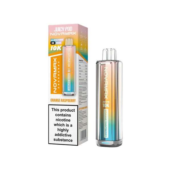 Juicy Pod Novamax 10K Prefilled Pod Vape Kit [Box of 5]