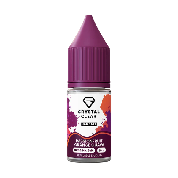 Crystal Clear Nic Salt E-Liquid [Box of 10]