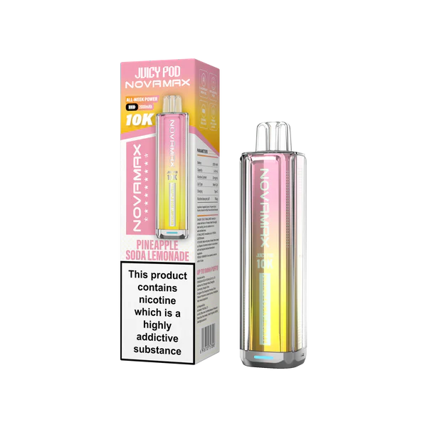 Juicy Pod Novamax 10K Prefilled Pod Vape Kit [Box of 5]