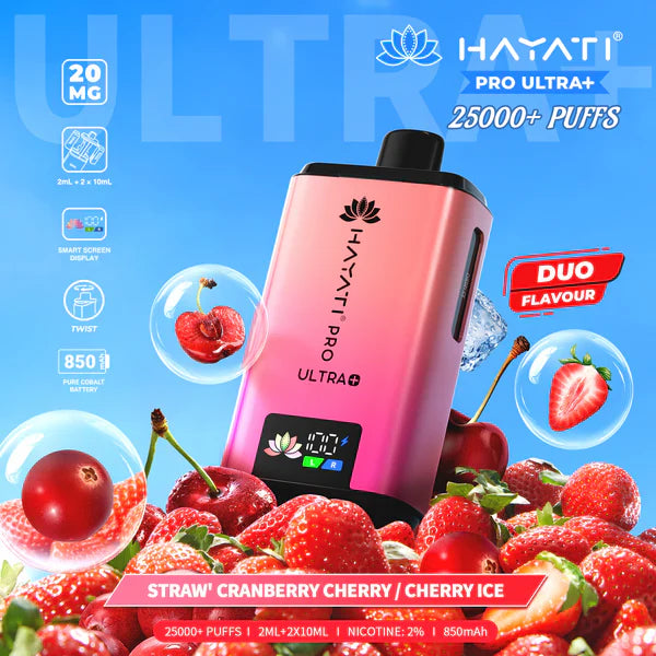 Hayati Pro Ultra Plus 25K Puff Vape [Box of 5]