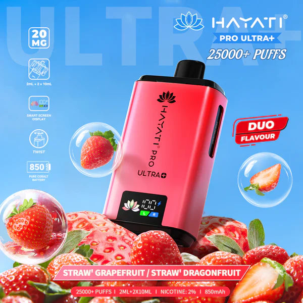 Hayati Pro Ultra Plus 25K Puff Vape [Box of 5]