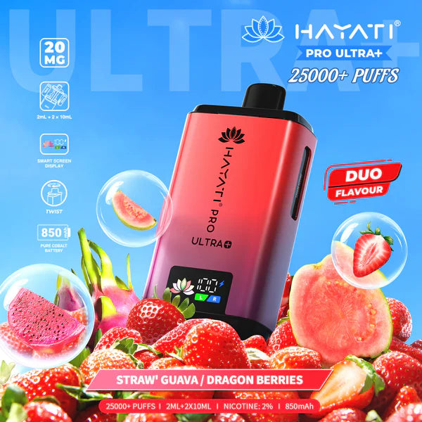 Hayati Pro Ultra Plus 25K Puff Vape [Box of 5]