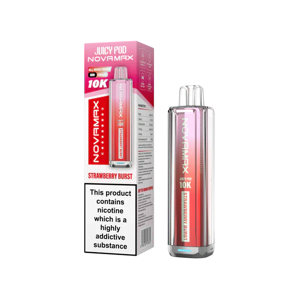 Juicy Pod Novamax 10K Prefilled Pod Vape Kit [Box of 5]