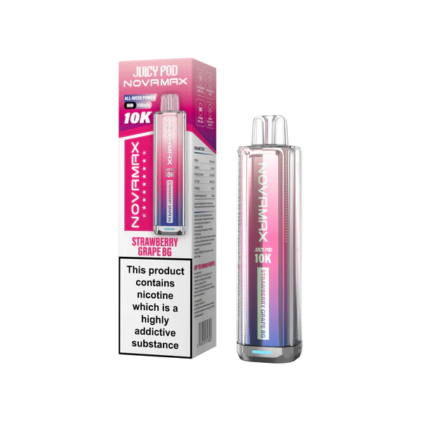 Juicy Pod Novamax 10K Prefilled Pod Vape Kit [Box of 5]