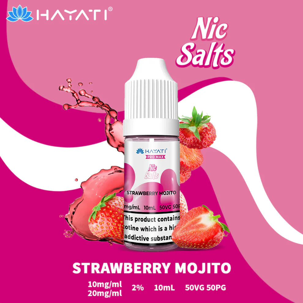 Hayati Pro Max Nic Salts – 10mg/ml [Box of 10]
