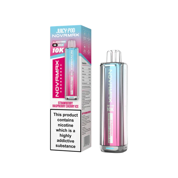 Juicy Pod Novamax 10K Prefilled Pod Vape Kit [Box of 5]