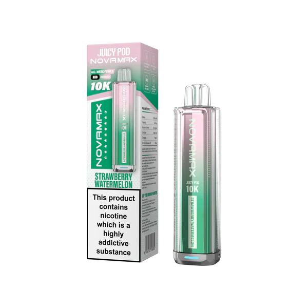 Juicy Pod Novamax 10K Prefilled Pod Vape Kit [Box of 5]