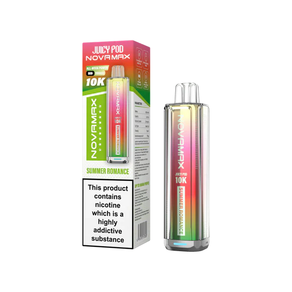 Juicy Pod Novamax 10K Prefilled Pod Vape Kit [Box of 5]