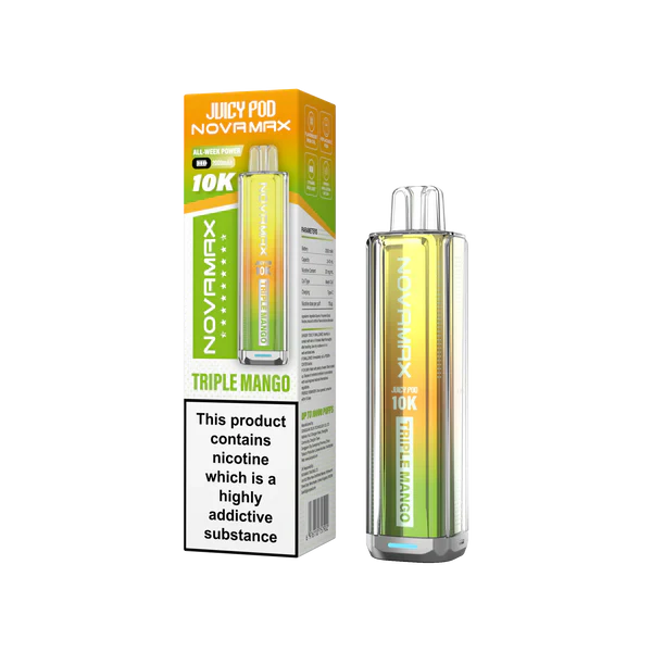 Juicy Pod Novamax 10K Prefilled Pod Vape Kit [Box of 5]
