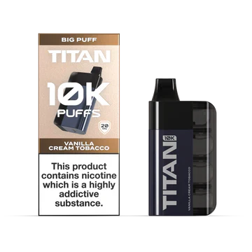 Titan 10K Disposable Vape Kit [Box of 5]