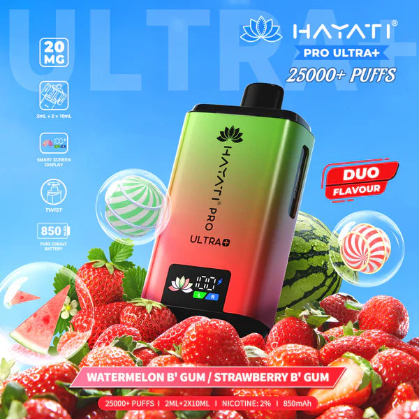 Hayati Pro Ultra Plus 25K Puff Vape [Box of 5]