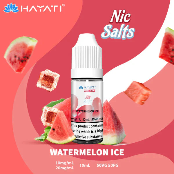 Hayati Pro Max Nic Salts – 10mg/ml [Box of 10]