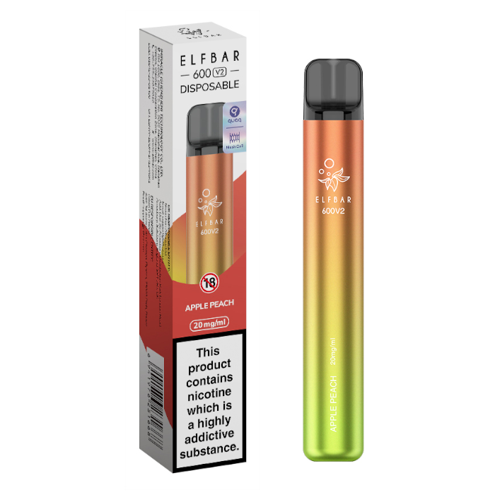 Elf Bar 600 V2 Disposable Vape [Box of 10]