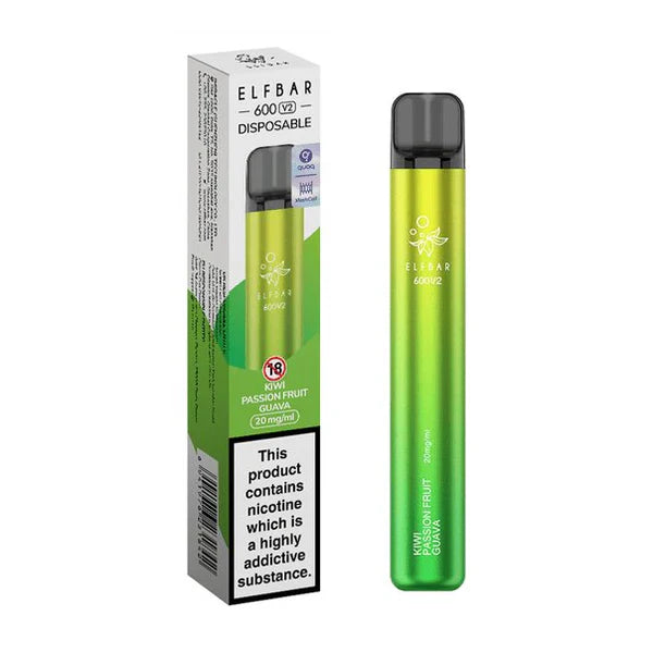 Elf Bar 600 V2 Disposable Vape [Box of 10]