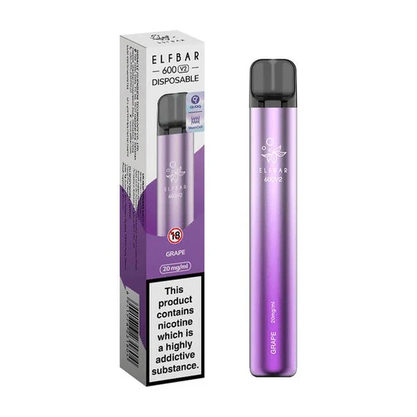 Elf Bar 600 V2 Disposable Vape [Box of 10]