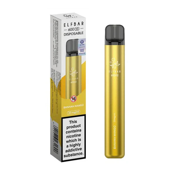 Elf Bar 600 V2 Disposable Vape [Box of 10]