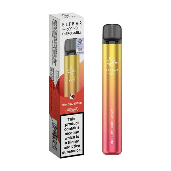 Elf Bar 600 V2 Disposable Vape [Box of 10]