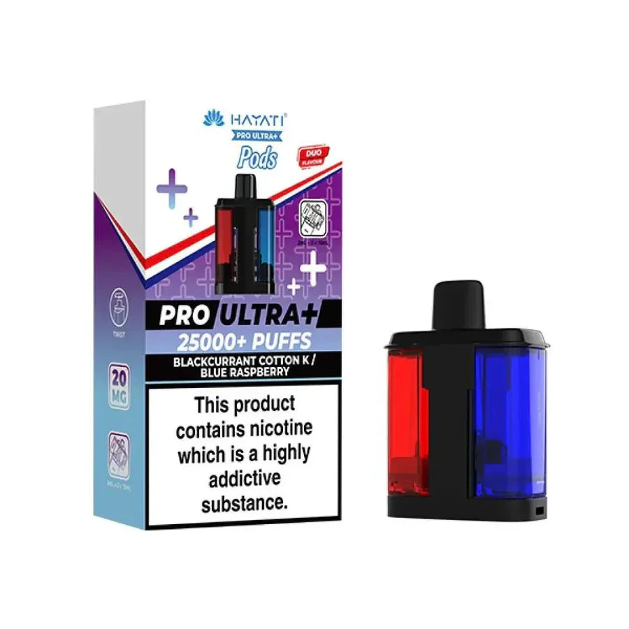 Hayati Pro Ultra Plus 25k Prefilled Pods [Box of 5]
